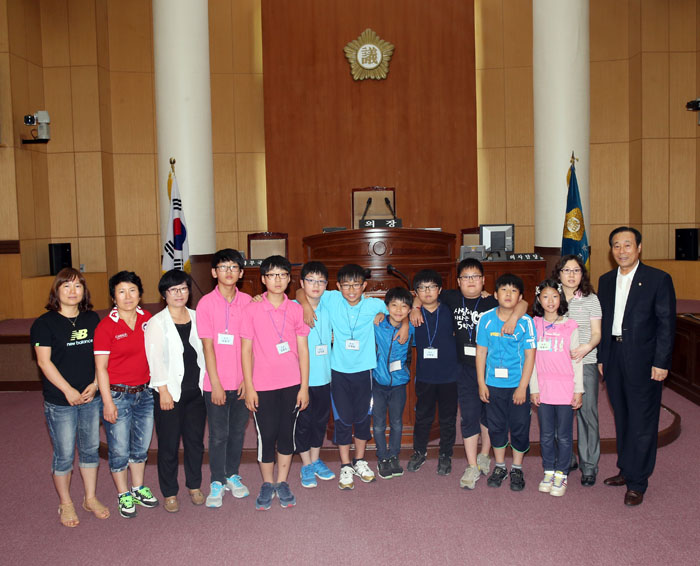 전주 북초등학교 전주시의회 방문