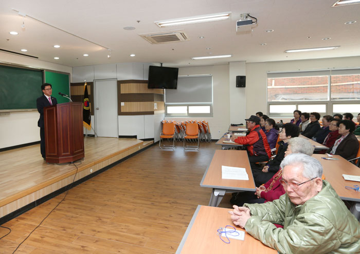 전주시 노인회 강연