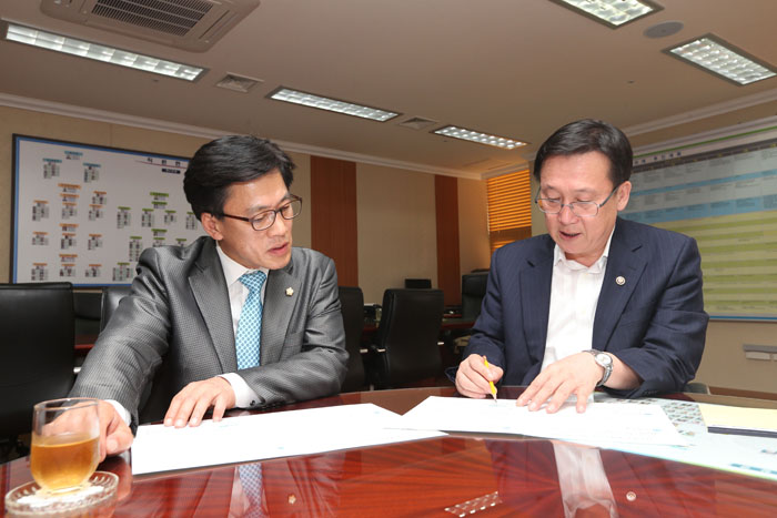 안전행정부 방문