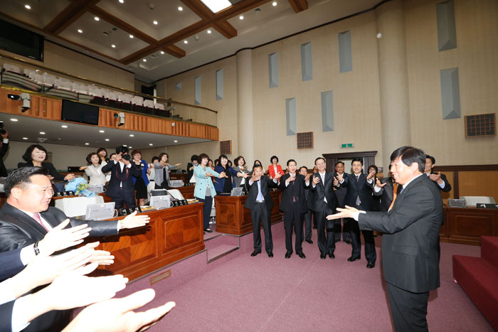 하나님의 교회 표창장 전수