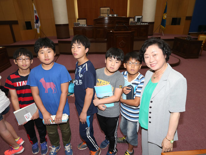 초포초등학교 어린이 의회체험활동