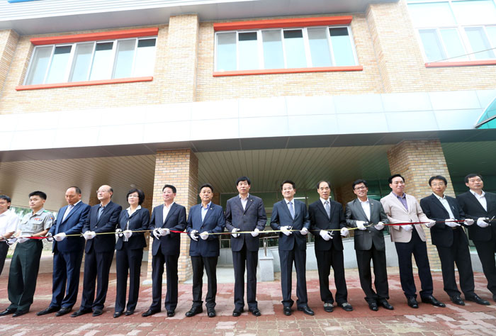 진북초 강당 준공식