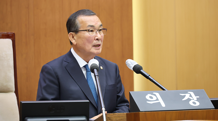전주시의회 최주만 의장 사진