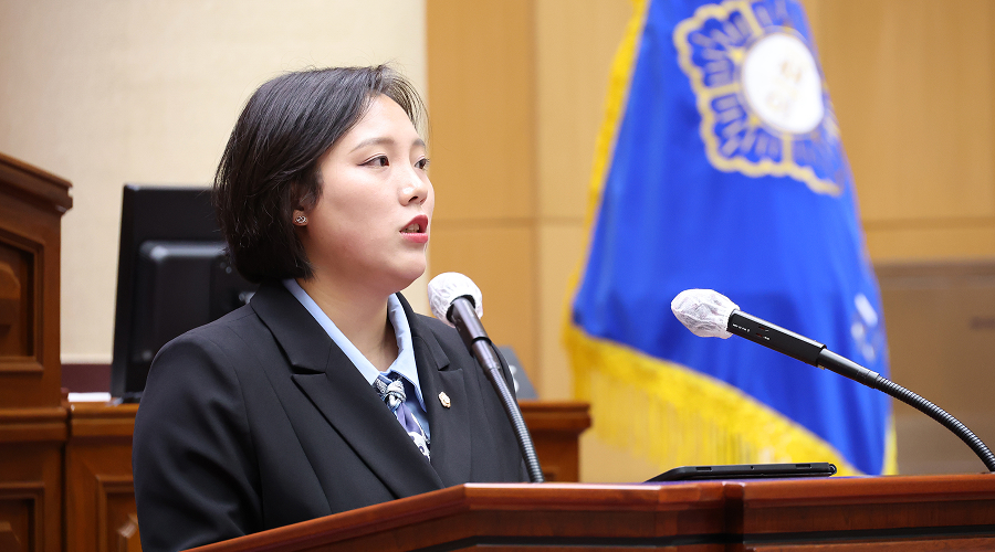 전주시의회 최서연 도시건설위원회 위원장 사진